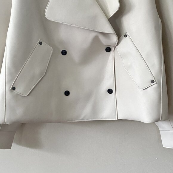 Free People Alexis Vegan Leather Jacket NWT - Picture 8 of 9